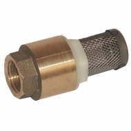 WK51301 Zawór zwrotny mosiądz z sitkiem V2A gwint wew., 1/2"