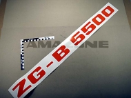 MF205 Naklejka ZG-B 5500 Amazone
