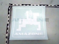 MF1052 Naklejka Logo AMAZONE białe 150 mm x 150 mm Amazone