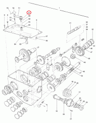 952281 Podkładka sprężynowa 31,7x20,4x4