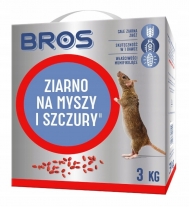 1594001300 Ziarno na myszy i szczury Bros, 3 kg