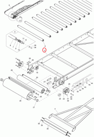 938462 Rama podłogi paskowej Amazone