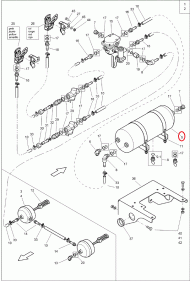 LB091 Zbiornik sprężonego powietrza 30L D = 246 L = 720 Amazone