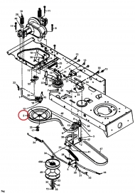 656-0011 Koło pasowe 8.5 X 5/8-36 V-Type