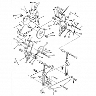 3539310 Koło załączania ścieżek technologicznych pasuje do siewnika Amazone 