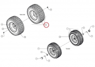 734-0591662 Koło kompletne 16X6.5-8