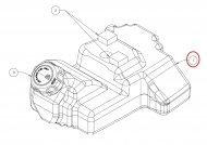 651-04385B Zbiornik paliwa 1.3 GAL