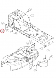 731-05586 Plastikowa osłona na dźwignię