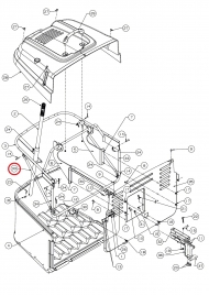 749-04108637 Rura łącząca krzyż Torba 250L