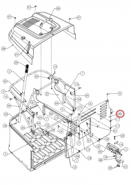 783-05731637 Tylny panel