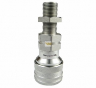Szybkozłącze hydrauliczne gniazdo long M18x1.5 gwint zewnętrzny EURO (9100818GL) (ISO 7241-A) Waryński