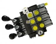 Rozdzielacz hydrauliczny 3-sekcyjny max przepływ 40L  Waryński