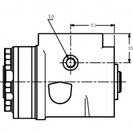OSPC125CN1500179 Orbitrol OSPC 125 CN Danfoss