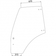 04418951KR Szyba drzwi, lewa