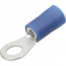LA9040KR Końcówka przewodu oczkowa, niebieska 1.5-2.5 mm² Ø 4 mm. Kramp