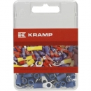 LA9040KR Końcówka przewodu oczkowa, niebieska 1.5-2.5 mm² Ø 4 mm. Kramp