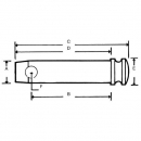 Z320083HKR Sworzeń 20x83 mm kat.1 Kramp