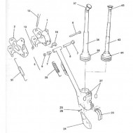 530V Nity z łbem stożkowym Kramp, 5x30 mm, 0,5 kg
