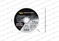 Tarcza do cięcia metalu 115 x1.0 x22.23 mm wielopak Waryński