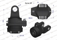 Sprzęgło na kołek wału Seria 3R 1700Nm - 1 3/8 Z6 WARYŃSKI