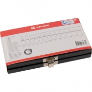 1804922013KR Zestaw kluczy nasadowych przedłużanych 1/4" 13 ele. Kramp