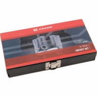 1804922013KR Zestaw kluczy nasadowych przedłużanych 1/4" 13 ele. Kramp