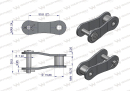 W-P216A Półogniwo łańcucha P216A 2080 (R1 2) Waryński ( sprzedawane po 5 )