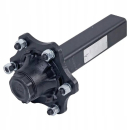 1253S70MA6000370 Półoś ADR, 70x70, L-370, piasta 160/205, M18x1.5