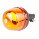 LA20020 LA20020 Lampa błyskowa ostrzegawcza LED Kramp 24W 12/24V pomarańczowa, elastyczny uchwyt DIN, fi128 mm