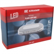 Belka świecąca, lampa, kogut LED, 90W 12/24V przykręcana 30 LED Kramp