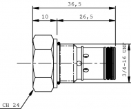 MPPCV Zawór zwrotny (0.5 bar)