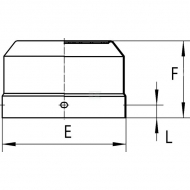 EM913201WA3 Osłona wentylatora silnika elektrycznego 261 mm
