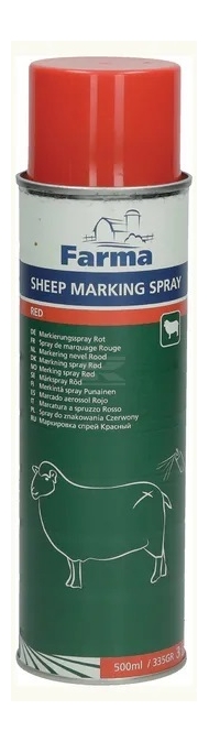 303031FA Spray do znakowania owiec Farma, czerwony 500 ml