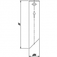 MP9TE25A300 Rura przedłużająca hydrauliki ø 25X300, 1" ,  MP Filtri