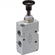 MAB32B18 Zawór z przyciskiem 3/2-drożny 1/8" pneumatyczny