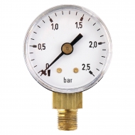 MA40025L02ST Manometr fi 40 mm 0-2,5 bar przyłącze dolne 1/8"