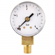 MA404L02ST Manometr fi 40 mm 0-4 bar przyłącze dolne 1/8"