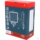 LA10051 Lampa robocza LED, kwadratowa, 27W 1800 lm 10/30V światło rozproszone 9 LED Kramp