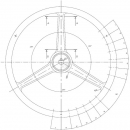 0032020940 Kierownica D360, 352mm