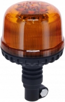 LA20090 Lampa błyskowa LED, 20W 12/24V, pomarańczowa, na uchwyt elastyczna, Ø 126x201 mm