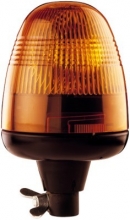 2RL006846011 Lampa błyskowa halogenowa, obrotowa, 24V, pomarańczowa, na uchwyt, Ø 135 mm x 222 mm, Rotaflex Hella