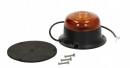 LA20094 Lampa błyskowa LED, niska, 15W, 12/24V, pomarańczowa, przykręcana Ø 86x67 mm