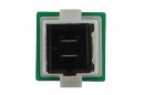 09450000 Kontrolka kwadratowa, 12/24V czerwona przykręcana 22.5x22.5 mm Cobo