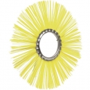 1715103385 Szczotka pierścieniowa polyester, 385 x 3" / 80 żółta Ø 3.0 mm