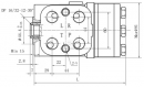 SOSPC160NONKR Orbitrol układu kierowniczego 160cc, 160 cm³/obr, Kramp