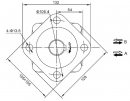 SMS160A432YKR Silnik orbitalny 160cc Kramp, 160 cm³/obr, 14 kW, 358 N