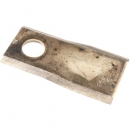 K6801420 Nożyk kosiarki rotacyjnej prawy 105x48x4.3 mm otwór Ø 20 mm okrągły pasuje do Kuhn