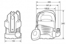 DAB3001 Pompa zatapialna EASY CW 200 EAWYPUMP