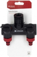 GA202P Dystrybutor, rozdzielacz podwójny 1/2", 3/4" i 1"