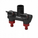 GA202P Dystrybutor, rozdzielacz podwójny 1/2", 3/4" i 1"